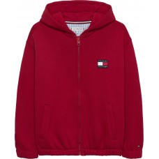 TOMMY HILFIGER ζακέτα παιδική KS0KS00706-XLG κόκκινη
